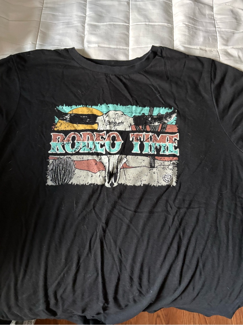 Rodeo Time Graphic Tee - Black